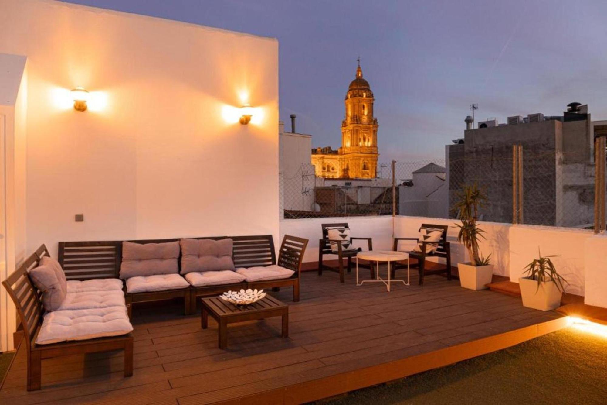 Апартаменты C89 - Luxurious Penthouse With Private Terrace Малага Экстерьер фото