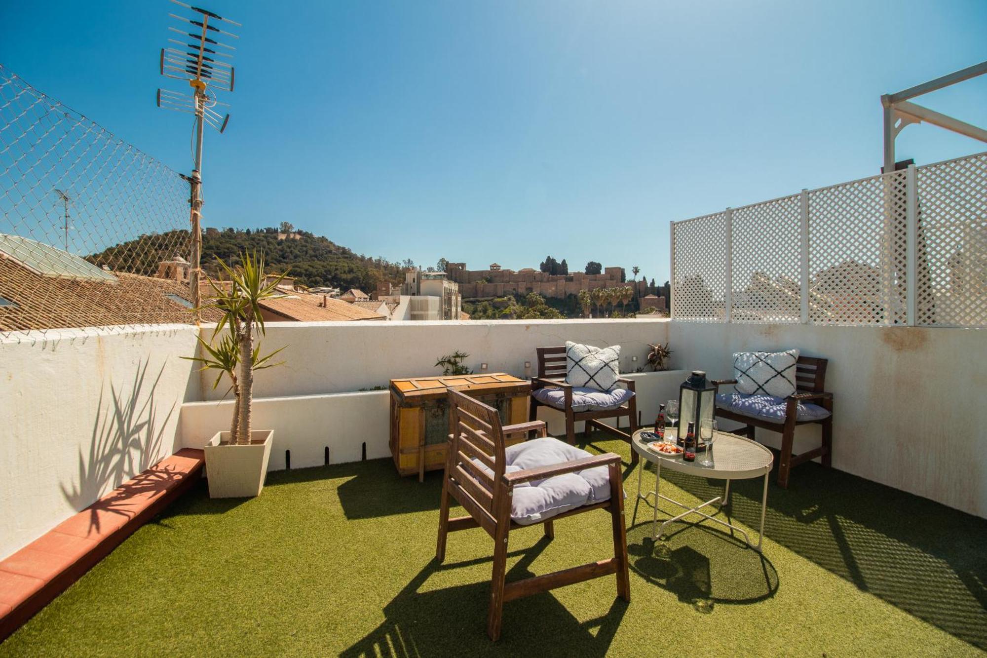Апартаменты C89 - Luxurious Penthouse With Private Terrace Малага Экстерьер фото