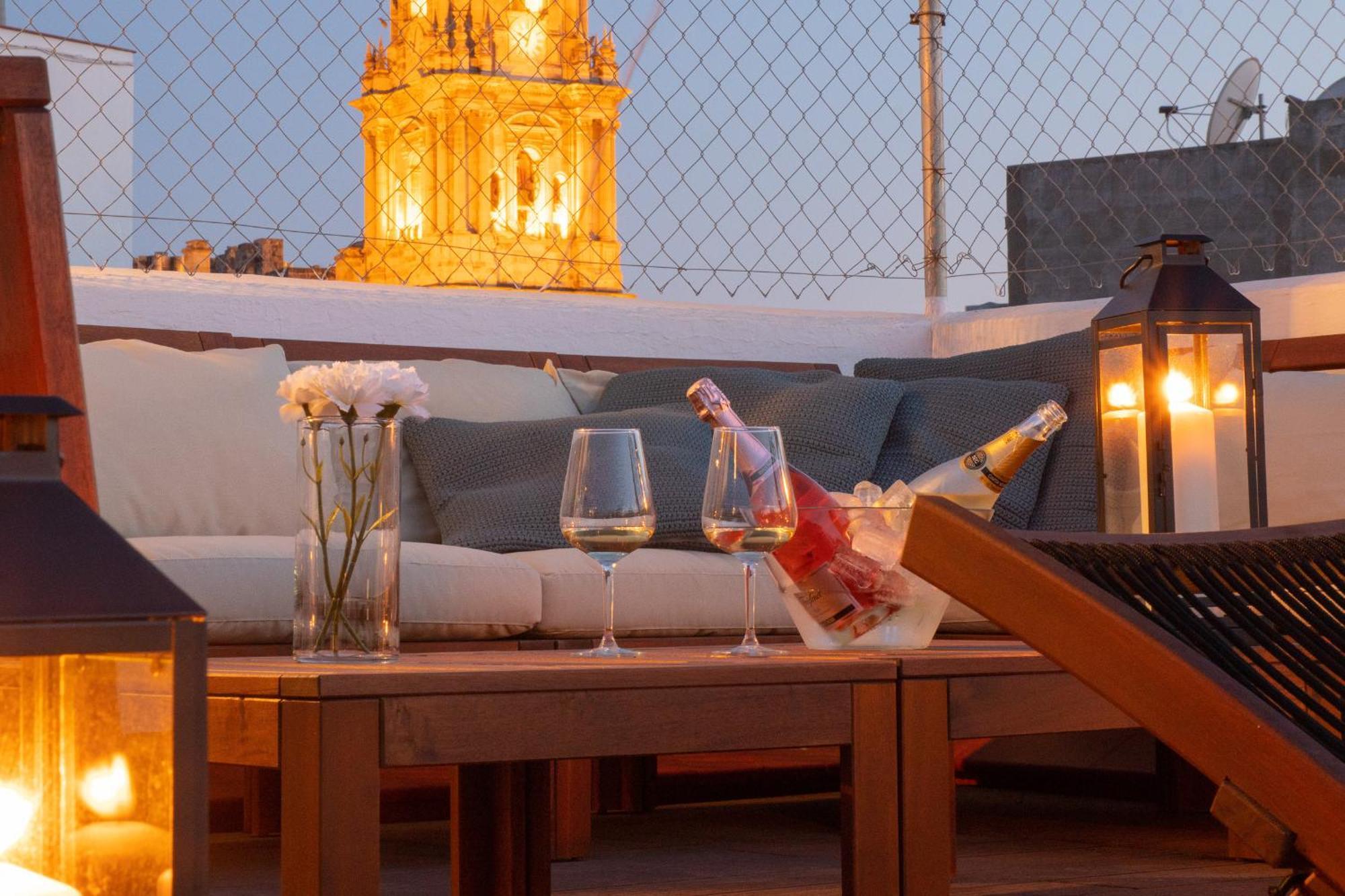 Апартаменты C89 - Luxurious Penthouse With Private Terrace Малага Экстерьер фото